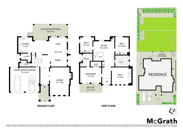 Floorplan of Homely house listing, 63 Whitfield Parade, Hurstville Grove NSW 2220