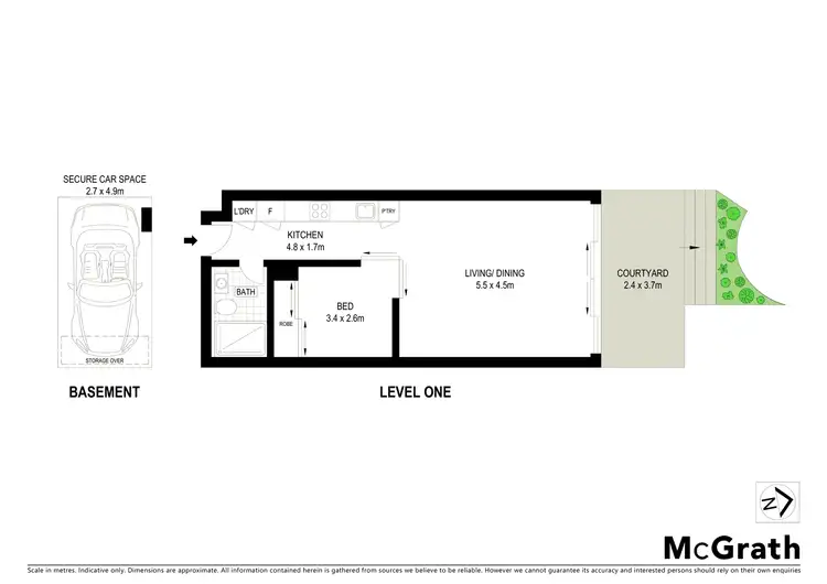 Floorplan of Homely apartment listing, 130/14 Elizabeth Street, Malvern VIC 3144