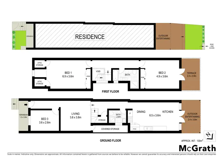 Floorplan of Homely house listing, 179 Beattie Street, Balmain NSW 2041