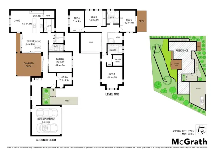 Floorplan of Homely house listing, 34A View Street, Chatswood NSW 2067