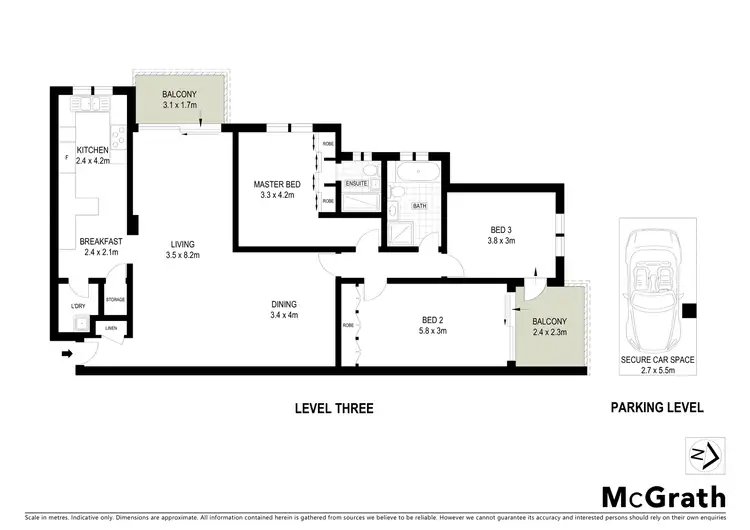 Floorplan of Homely unit listing, 14/75 Bronte Road, Bondi Junction NSW 2022