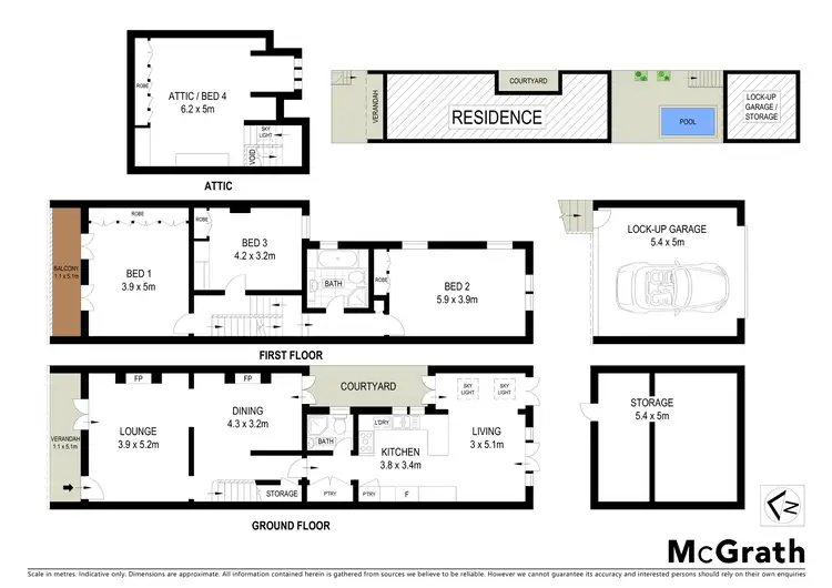 Floorplan of Homely house listing, 89 John Street, Woollahra NSW 2025