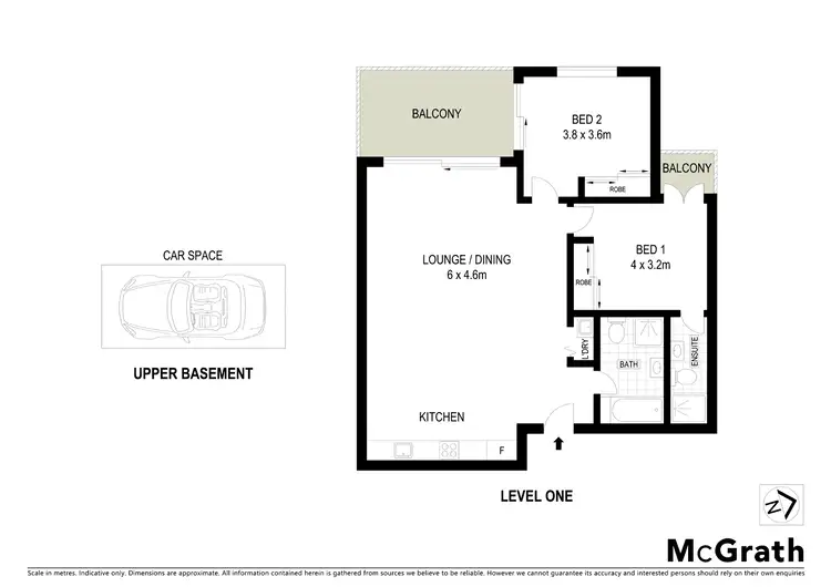 Floorplan of Homely apartment listing, 105/25 Orara Street, Waitara NSW 2077