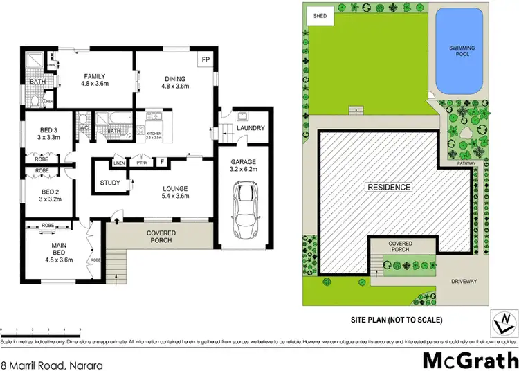 Floorplan of Homely house listing, 8 Marril Road, Narara NSW 2250