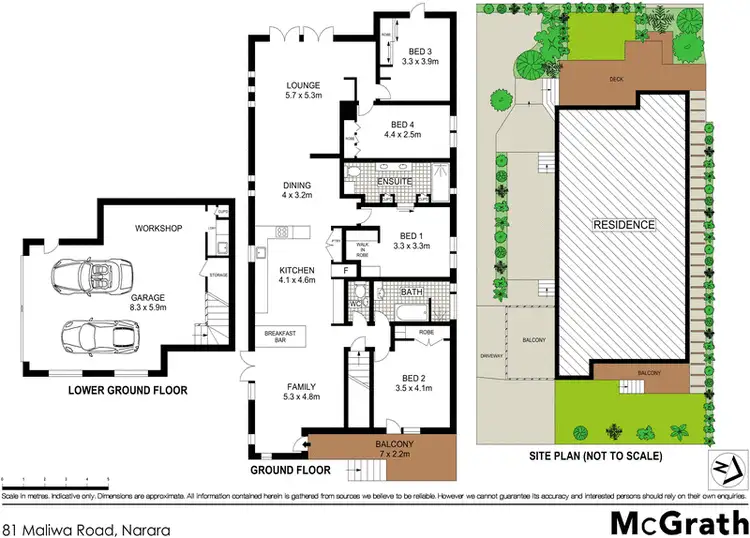 Floorplan of Homely house listing, 81 Maliwa Road, Narara NSW 2250