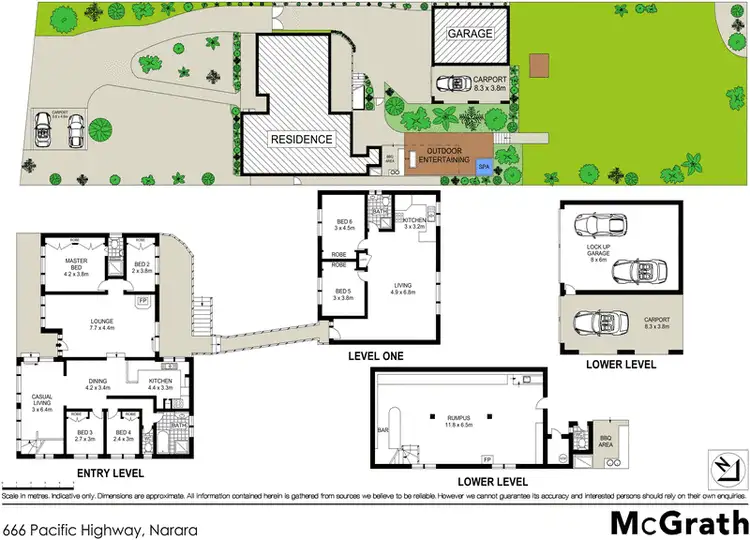 Floorplan of Homely house listing, 666 Pacific Highway, Narara NSW 2250