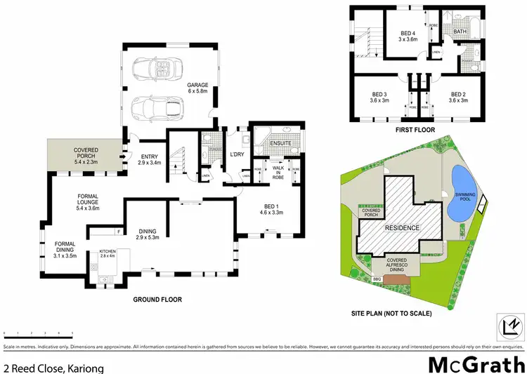 Floorplan of Homely house listing, 2 Reed Close, Kariong NSW 2250