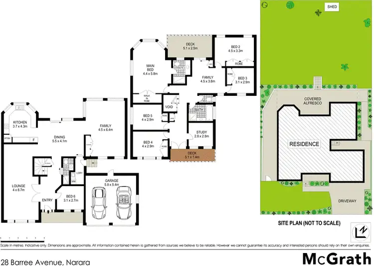 Floorplan of Homely house listing, 28 Barree Avenue, Narara NSW 2250