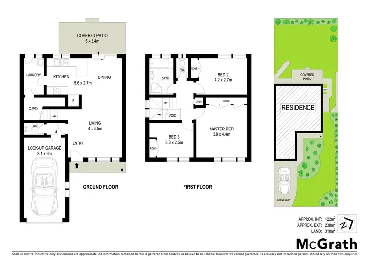 Floorplan of Homely townhouse listing, 2/22 Rotherham Street, Bateau Bay NSW 2261