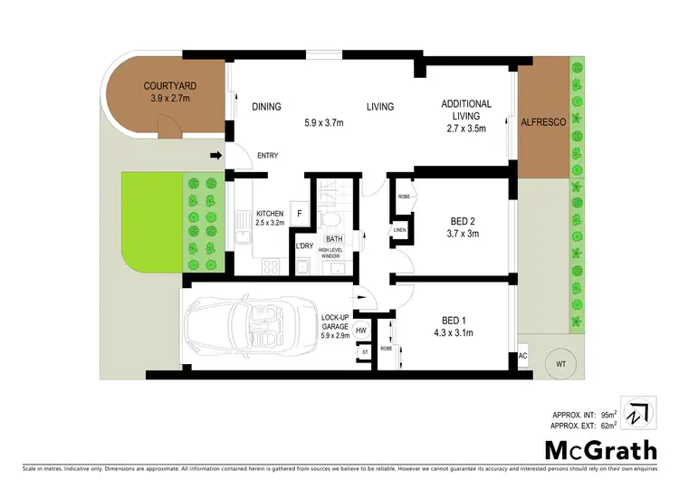 Floorplan of Homely unit listing, 8/7 Lind Avenue, Palm Beach QLD 4221