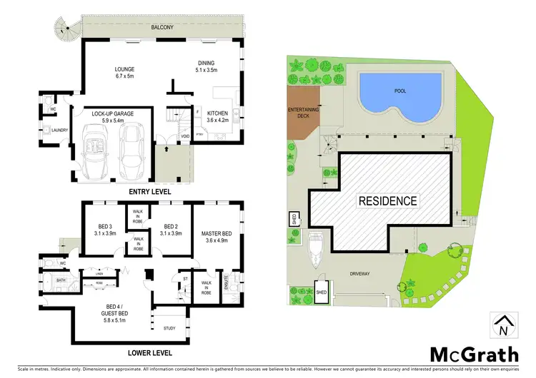 Floorplan of Homely house listing, 121 Washington Drive, Bonnet Bay NSW 2226