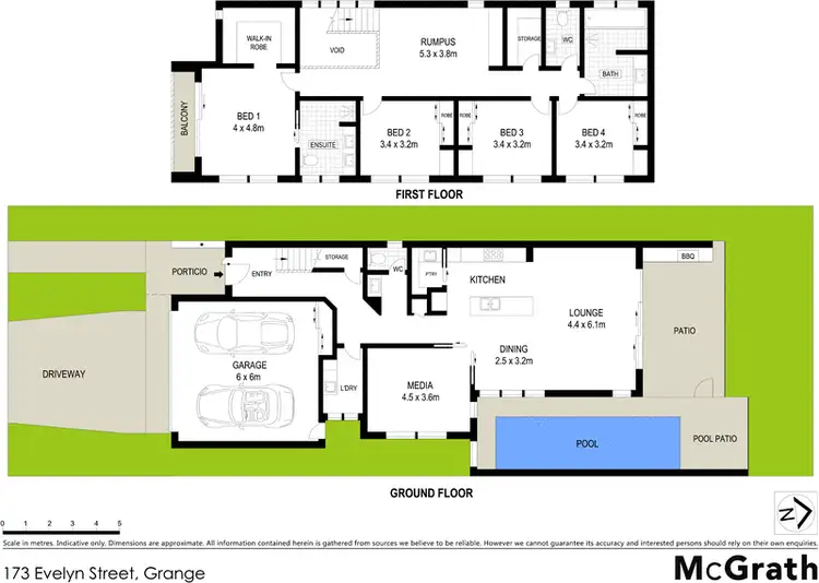 Floorplan of Homely house listing, 173 Evelyn Street, Grange QLD 4051