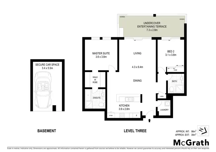 Floorplan of Homely apartment listing, 34/21 Tennyson Road, Breakfast Point NSW 2137