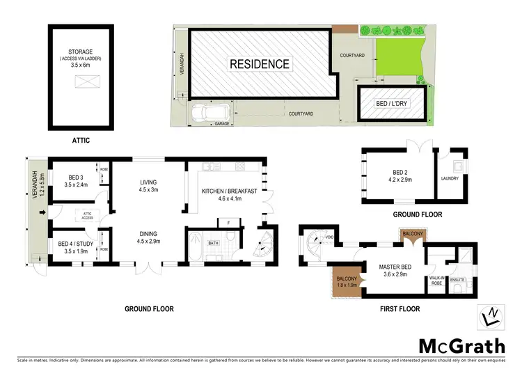 Floorplan of Homely house listing, 48 Foucart Street, Rozelle NSW 2039