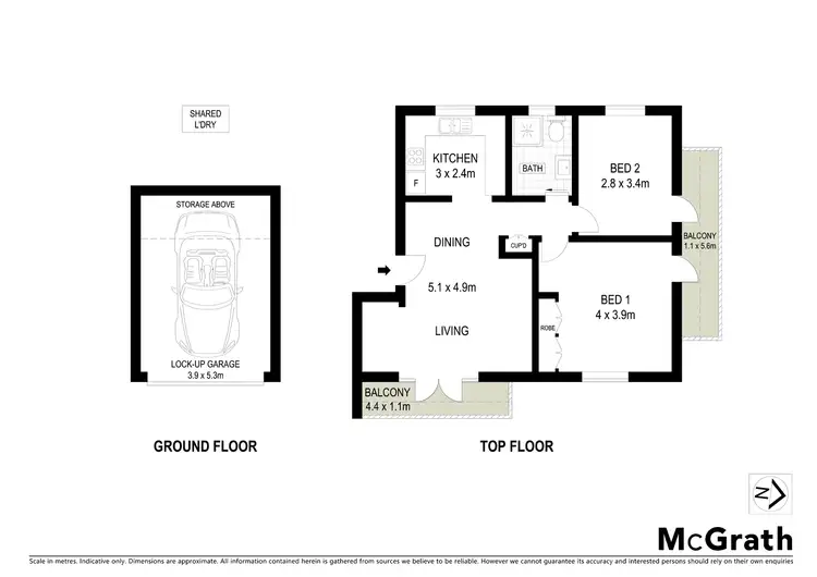 Floorplan of Homely apartment listing, 11/9 Ramsay Street, Collaroy NSW 2097