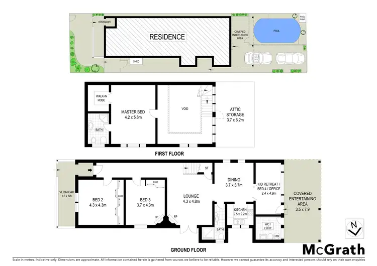 Floorplan of Homely house listing, 32 Hardie Street, Mascot NSW 2020
