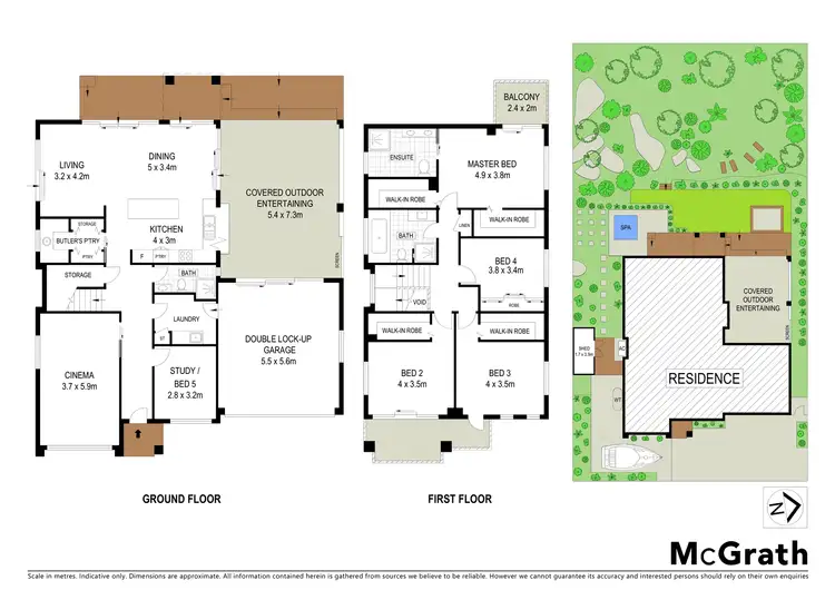 Floorplan of Homely house listing, 8 Thompson Avenue, Illawong NSW 2234