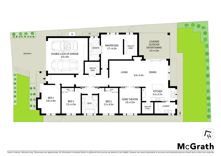 Floorplan of Homely house listing, 14 Jardine Close, Gledswood Hills NSW 2557