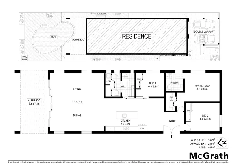 Floorplan of Homely house listing, 9 Bardon Avenue, Miami QLD 4220