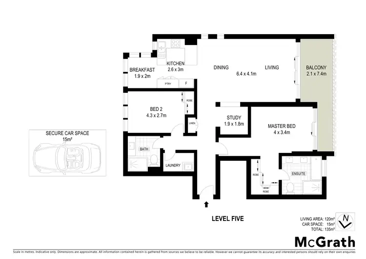 Floorplan of Homely apartment listing, 21/1 Day Street, Chatswood NSW 2067