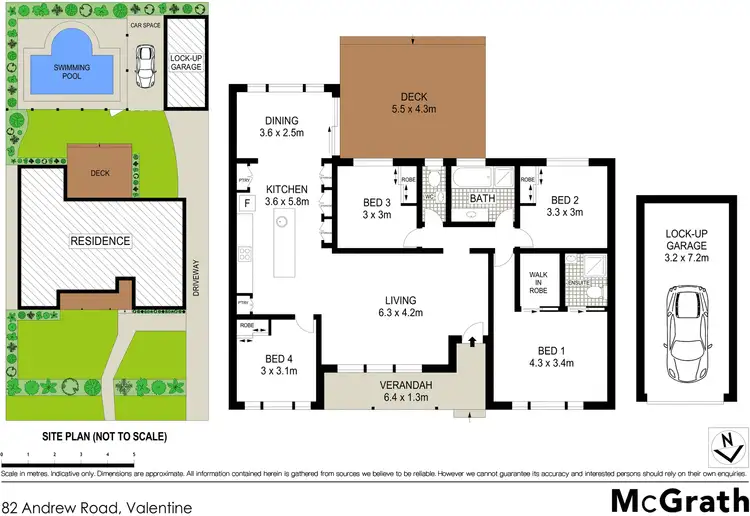 Floorplan of Homely house listing, 82 Andrew Road, Valentine NSW 2280