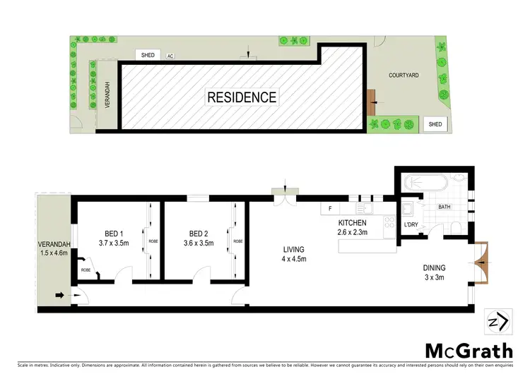 Floorplan of Homely house listing, 23 Lever Street, Rosebery NSW 2018
