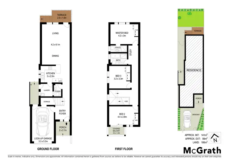 Floorplan of Homely townhouse listing, 3B Ann Street, Earlwood NSW 2206