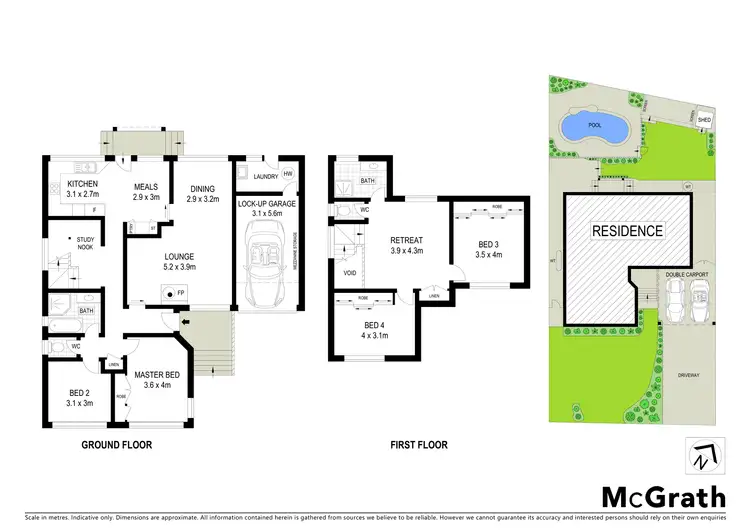 Floorplan of Homely house listing, 2 Pound Close, Hammondville NSW 2170