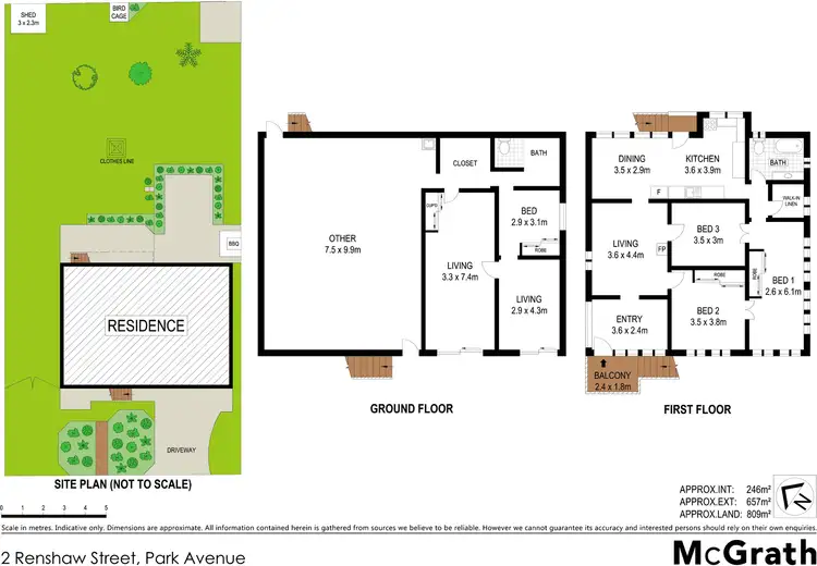 Floorplan of Homely house listing, 2 Renshaw Street, Park Avenue QLD 4701