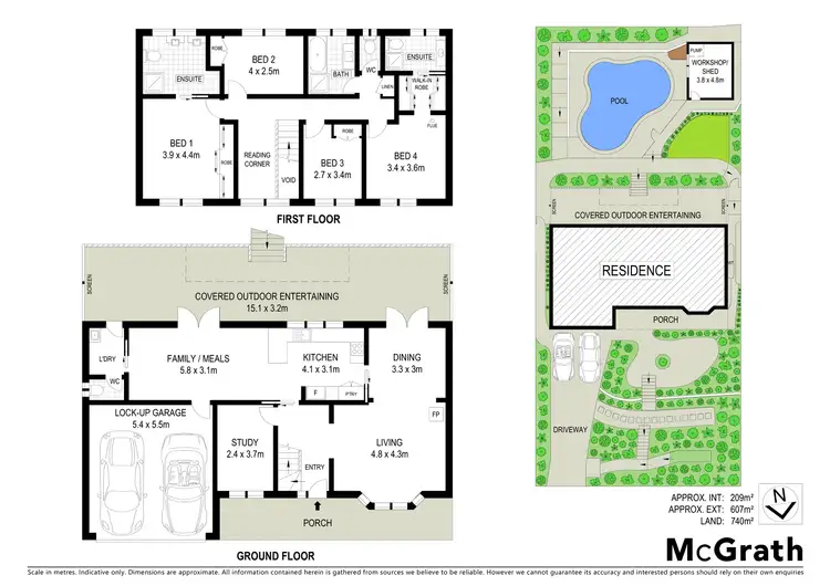 Floorplan of Homely house listing, 44 Hilltop Road, Wamberal NSW 2260