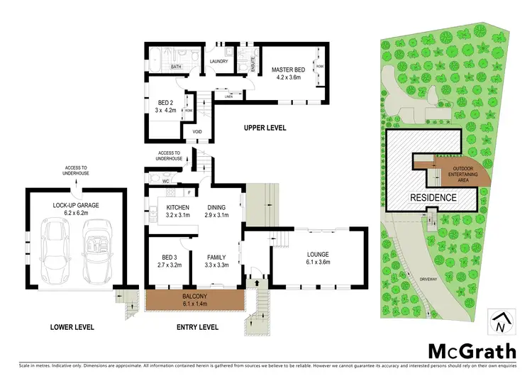 Floorplan of Homely house listing, 12 Oak Street, Lugarno NSW 2210