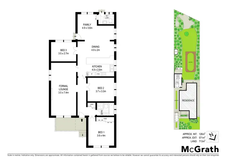 Floorplan of Homely house listing, 6 Orion Street, Bardwell Valley NSW 2207