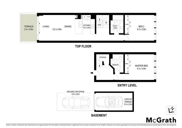 Floorplan of Homely apartment listing, 607/1 Larkin Street, Camperdown NSW 2050