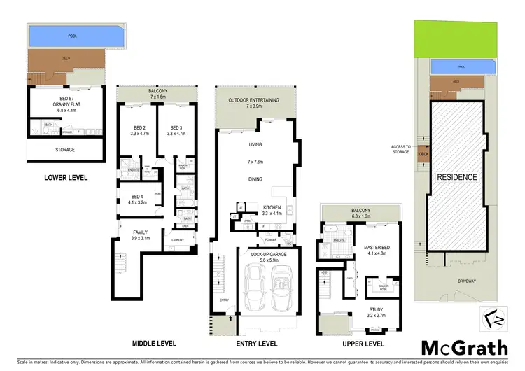 Floorplan of Homely house listing, 55 Taringa Parade, Indooroopilly QLD 4068