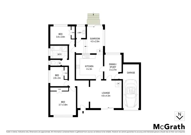 Floorplan of Homely house listing, 25 Asquith Avenue, Wentworth Falls NSW 2782