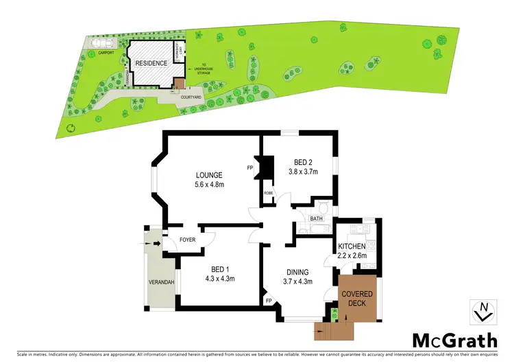 Floorplan of Homely house listing, 4 Hinemoa Avenue, Normanhurst NSW 2076