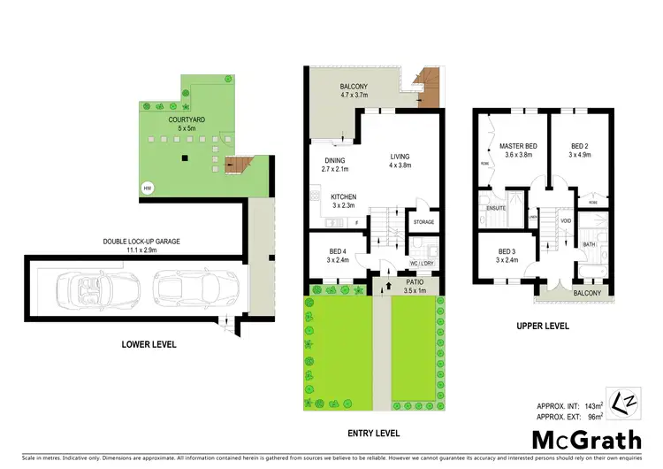 Floorplan of Homely townhouse listing, 2/46 Pemberton Street, Parramatta NSW 2150