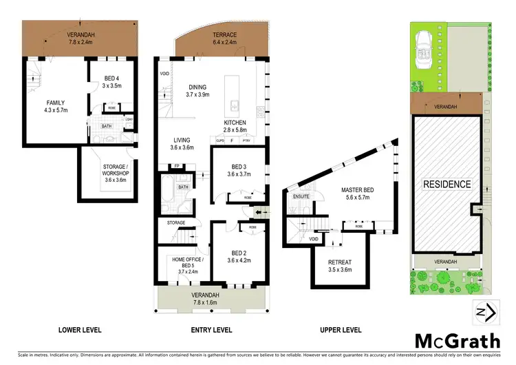Floorplan of Homely house listing, 128 Hubert Street, Lilyfield NSW 2040