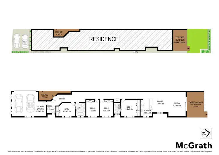 Floorplan of Homely semi-detached listing, 72A Swadling Street, Long Jetty NSW 2261