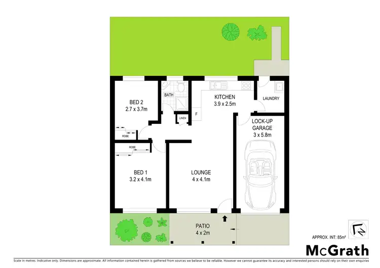 Floorplan of Homely villa listing, 6/21 Rifle Range Road, Wollongbar NSW 2477