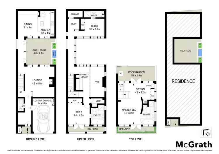 Floorplan of Homely house listing, 12 Watson Street, Paddington NSW 2021