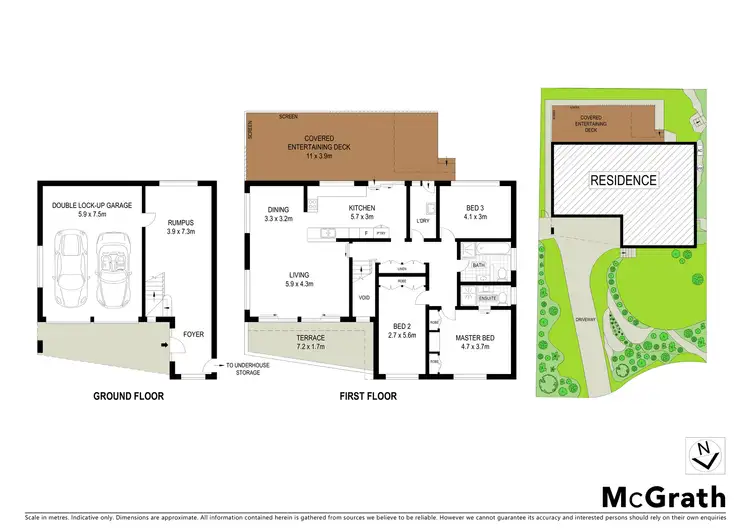 Floorplan of Homely house listing, 3 Shirley Close, Narraweena NSW 2099