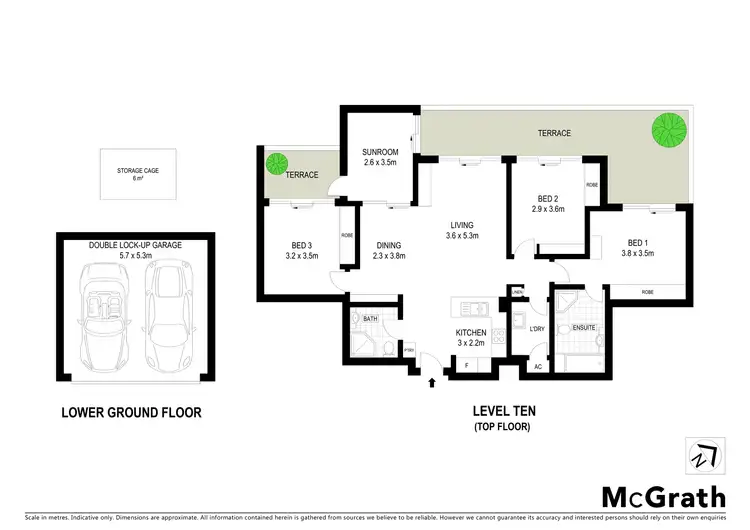 Floorplan of Homely apartment listing, 97/4 Pound Road, Hornsby NSW 2077