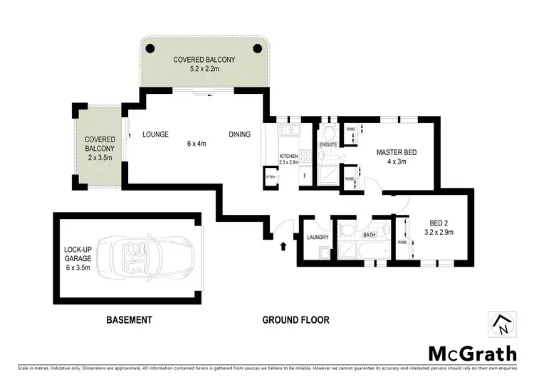 Floorplan of Homely apartment listing, 1/28 Bridge Road, Hornsby NSW 2077