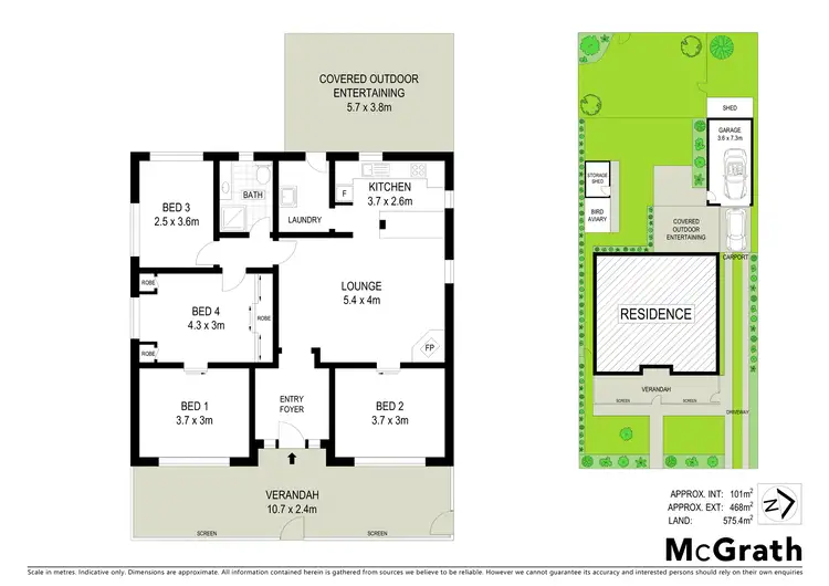 Floorplan of Homely house listing, 7 Landa Parade, Waratah West NSW 2298