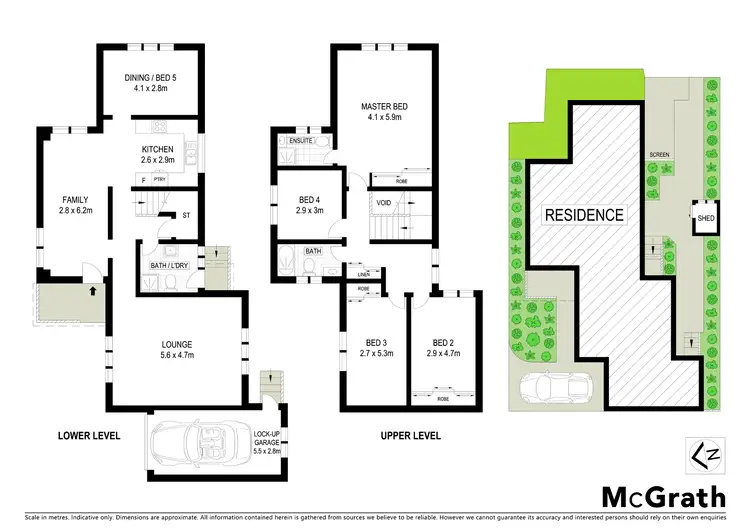Floorplan of Homely townhouse listing, 24A Leader Street, Padstow NSW 2211