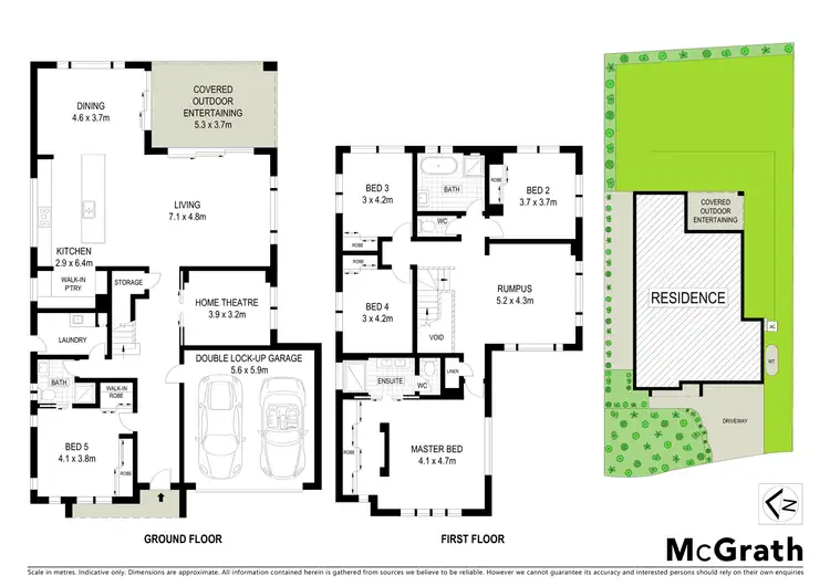 Floorplan of Homely house listing, 8 Douglas Place, Harrington Park NSW 2567