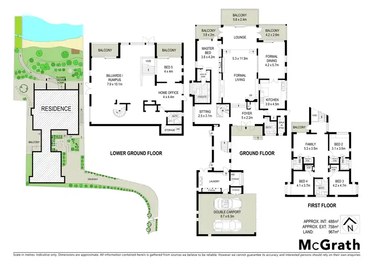 Floorplan of Homely house listing, 16 Lloyd Avenue, Hunters Hill NSW 2110