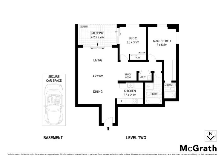 Floorplan of Homely apartment listing, 29/626 Mowbray Road, Lane Cove NSW 2066