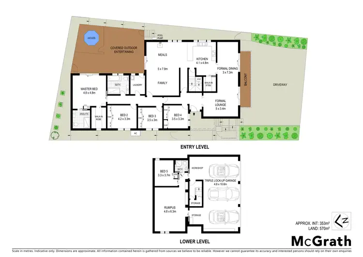 Floorplan of Homely house listing, 2 Evers Close, Edensor Park NSW 2176